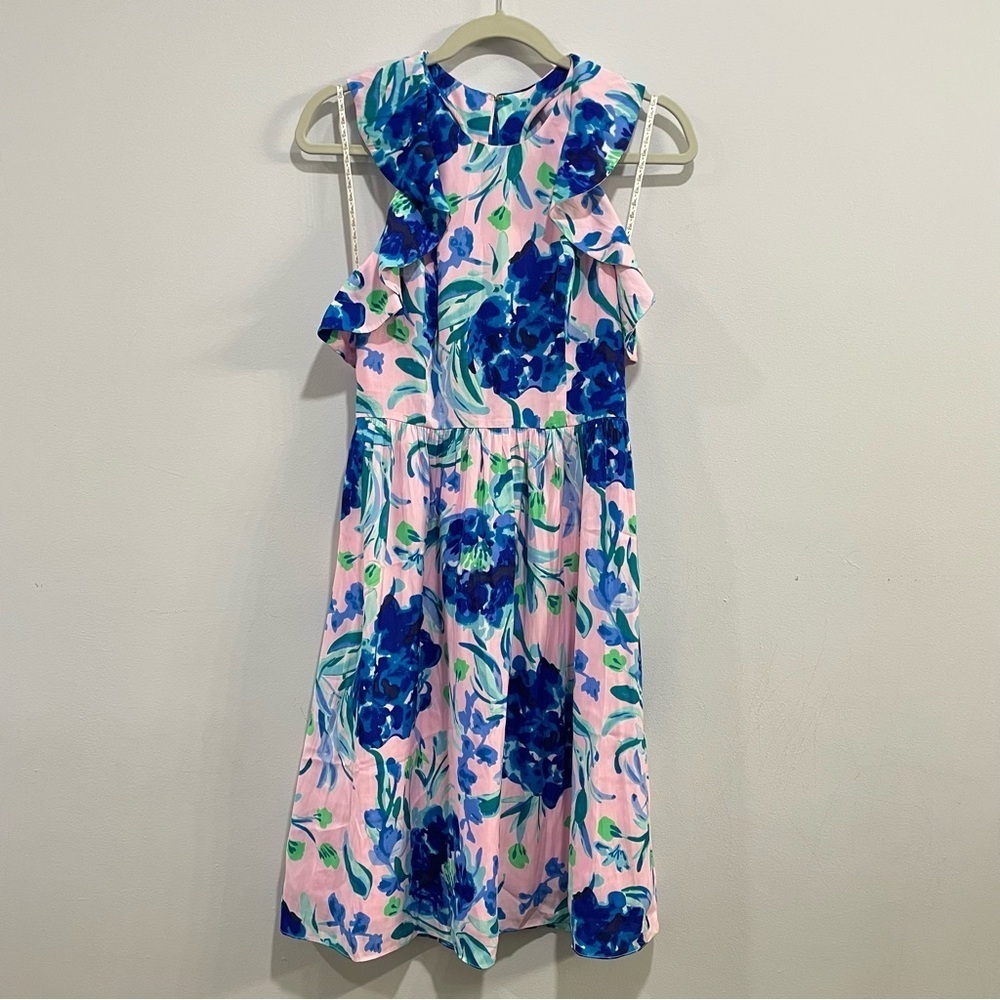 NWT Lilly Pulitzer Rory Dress Pink Tropics Sweet Pea Size 0 - Picture 4 of 12